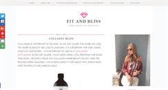 Desktop Screenshot of fitandbliss.com